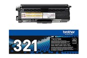 Blæk, Toner & Forbrugsstoffer - Brother TN321BK Black Toner - Lasertoner Sort - TN321BK