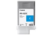 Blæk, Toner & Forbrugsstoffer - Canon PFI-107 / 6706B001 Cyan - 6706B001