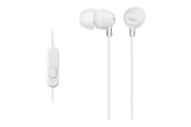 Hovedtelefoner/headset - Sony MDR-EX15AP - MDREX15APW.CE7