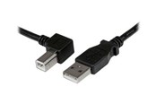 USB kabel - StarTech.com USB 2.0 A to Left Angle B Cable - USBAB3ML