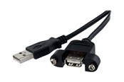 USB kabel - StarTech.com Panel Mount USB Cable A to A - USBPNLAFAM3