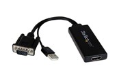 Skærmkabel - StarTech.com VGA to HDMI Adapter with US - VGA2HDU