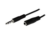 Audio kabel - StarTech.com Slim 3.5mm Stereo Extension Audio Cable - MU2MMFS