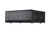 Kabinet - SilverStone Grandia GD10 - Kabinet - Desktop - Sort - SST-GD10B