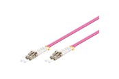 Netværkskabel - Pro Fiber Optical LC - LC OM4 - 3m - Rød - 3m - 4040849959363