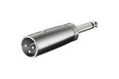 Audio kabel - Pro XLR Adapter 3pin XLR M - Jack Mono M - 4040849274527