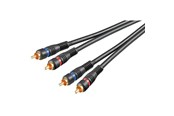 Audio kabel - Pro RCA Stereo Cable - Shielded - 2m - 4040849607950