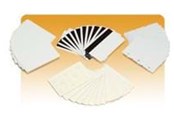 Papir, Fotopapir og Etiketter - Zebra PVC-kort med 3-Up afrivelige key-t - 104523-020