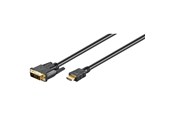 Skærmkabel - Pro HDMI - DVI-D - 1.5m - Sort - 4040849518812