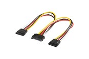 SATA & ATA kabel - Pro SATA Power Cable x2 - 0.20m - 4040849951145