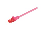 Netværkskabel - Pro LAN CAT 6 U/UTP - Pink - 0.5m - 4040849952586