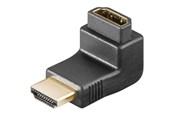 Skærmkabel - Pro HDMI angled & bended adapter 90° - 4040849687822