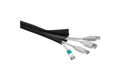 Kabel Organisering - Pro Wiresleeve 1.8m - Black - 4040849519192