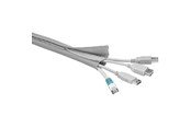 Mobil - Andet Tilbehør - Pro Wiresleeve 1.8m - Silver - 4040849519161