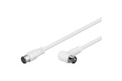 Antennekabel/stik - Pro Antenna Sat cable (F) 1x90° - 5m - 4040849673504