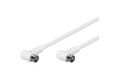 Antennekabel/stik - Pro Antenna Sat cable (F) 2x90° - 2.5m - 4040849673429