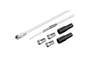 Antennekabel/stik - Pro Antenna Sat cable (F) Kit - 30m - 4040849516269