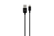 USB kabel - Pro USB-A <-> Lightning - 1m - Sort - 4040849635236