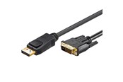 Skærmkabel - Pro DisplayPort - DVI-D - 5m - Sort - DPDVI-D-5