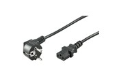 Strømkabel (ekstern) - Pro Power cable C13 1x90° - Sort - 3m - 4040849951428