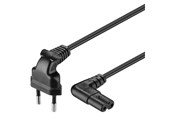 Strømkabel (ekstern) - Pro Power cable C7 - 2m - Sort - 90° - 4040849973505