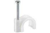 Kabel Organisering - Pro Cable Clip - White - 5mm - 4040849170775