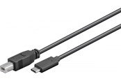 USB kabel - Pro USB 3.1 C - USB 2.0 B - 1m - 4040849679858