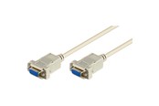 Parallel / Seriel kabel - Pro Seriel RS232 9-pins Null Modem - 2m - 4040849684845