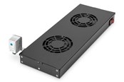 Rack skabe - DIGITUS DN-19 FAN-2-HO-SW - 1U Fan Ventilation Unit - DN-19 FAN-2-HO-SW