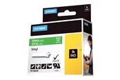 Papir, Fotopapir og Etiketter - DYMO Rhino industri vinyl tape |19 mm x 5.5 m rulle | hvid på grøn - 1805420