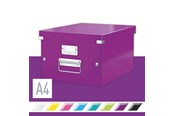 Arkivering & Opbevaring - Leitz Opbevaringsboks Click & Store WOW Medium Lilla - 60440062