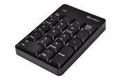 Tastatur - Sandberg Wireless Numeric Keyboard 2 - Numpad - Sort - 630-05
