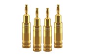 Audio kabel - ClickTronic Banana Plug - 4 pack - 4040849539831