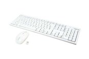 Tastatur - LogiLink Combo Set with Autolink - Tastatur & Mus sæt - Hvid - ID0104W