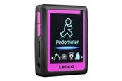 MP3 Afspiller & Stemmeoptager - Lenco PODO-152 - MP3/4 Player with Pedometer en 4GB - Pink - MP3-Afspiller 4 GB - PODO152P
