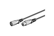 Audio kabel - Pro XLR 3pins Cable - Black - 6m - 4040849507151
