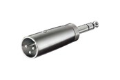Audio kabel - Pro XLR Adapter 3pin XLR M - Jack M - 4040849275159
