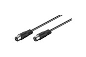 Audio kabel - Pro DIN 5 pins - Black - 1.5m - 4040849500206
