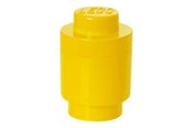 Børneværelse - LEGO STORAGE BRICK 1 ROUND - YELLOW - 40301732
