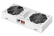 Rack skabe - DIGITUS DN-19 FAN-2-WM-T - Roof-Mounted Fan Unit - DN-19 FAN-2-WM-T
