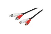 Audio kabel - Pro RCA Stereo Extension Cable - 10m - 4040849504372