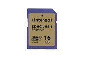 Hukommelseskort - Intenso SD UHS-I Premium - 45MB/s - 16GB - 3421470