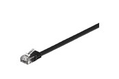 Netværkskabel - Pro LAN CAT 6 UTP Flat - Sort - 20m - 4040849953859