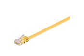 Netværkskabel - Pro LAN CAT 6 UTP Flat - Gul - 0.5m - 4040849963964
