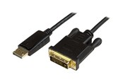 Skærmkabel - StarTech.com 3 ft DisplayPort to DVI Converter Cable DP to DVI Adapter - DP2DVI2MM3