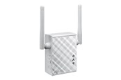 Netværksudstyr & Forlænger til trådløs - ASUS RP-N12 - 2.4 GHz - 300 Mbps -Wall-plug - 90IG01X0-BO2100