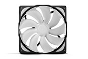 Kabinet Køler - Blacknoise eLoop B14-1 - Kabinet køler - 140mm - Sort med hvide vinger - 5 dBA - ITR-B14-1