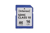 Hukommelseskort - Intenso SD Class 10 - 20MB/s - 16GB - 3411470