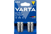 Batteri - VARTA Varta Ultra Lithium - AAA - 4pk. - 06103301404