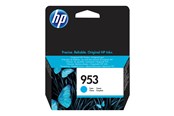 Blæk, Toner & Forbrugsstoffer - HP 953 / F6U12AE Cyan Ink - F6U12AE